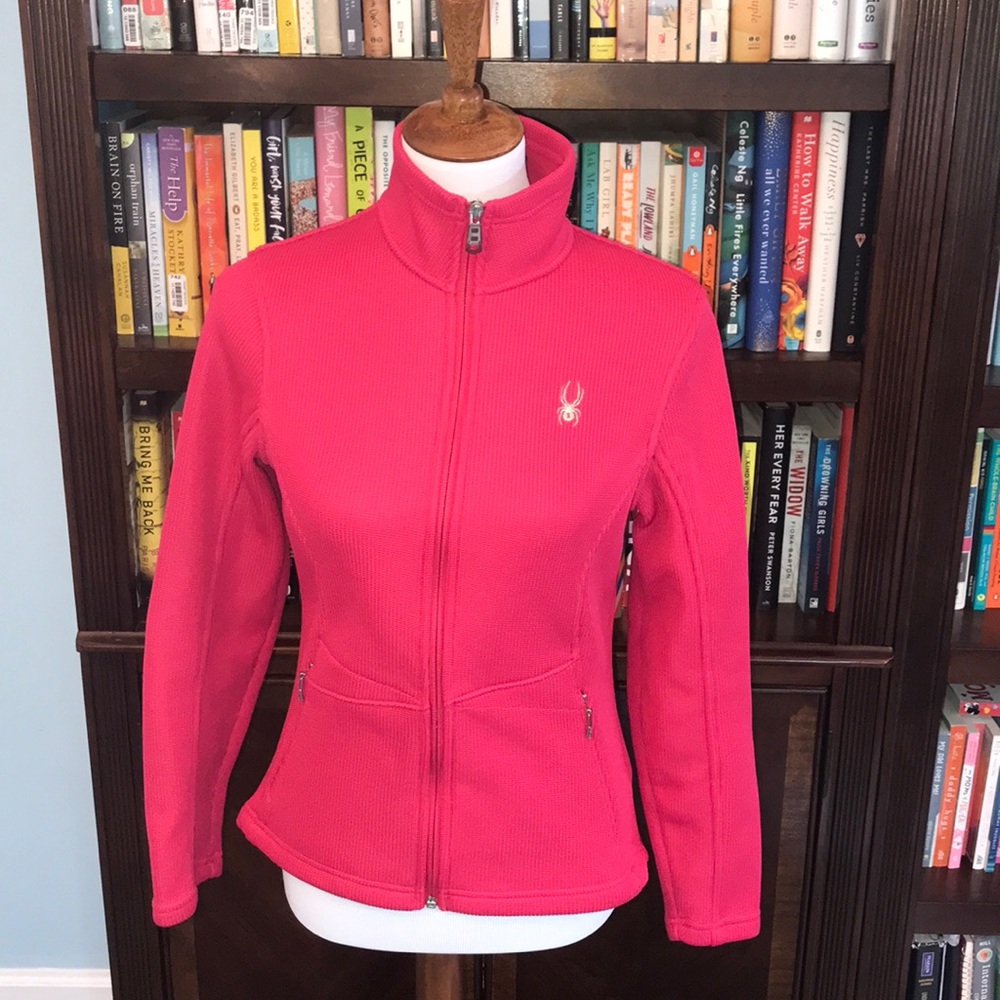 spyder sweater jacket - size medium GUC